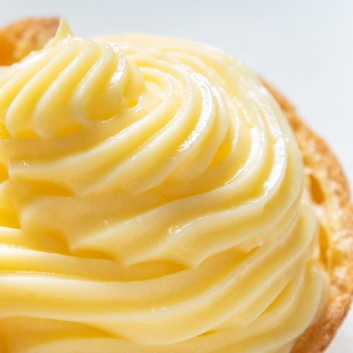 Creme confeiteiro de laranja e baunilha