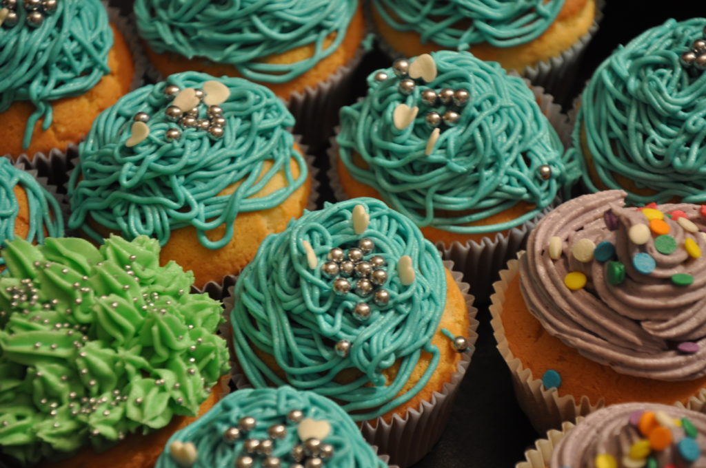 cupcakes de baunilha da Chef Carolina Garofani em 2010