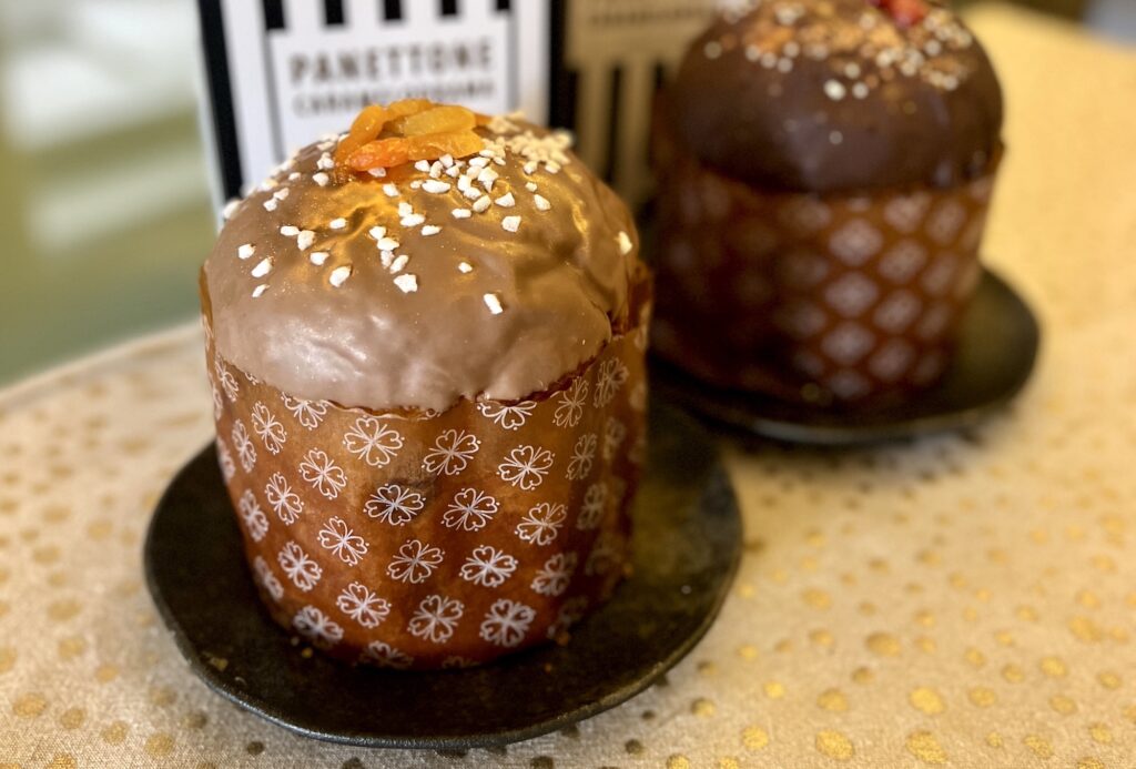 panetone de páscoa da Caramelodrama