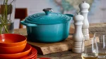 Le Creuset Signature 20cm em Caribbean Blue
